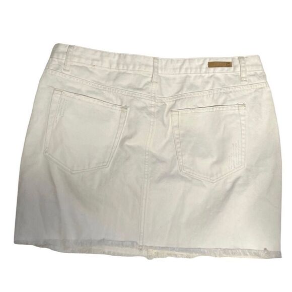 True Craft Denim White Skirt size 5 - Picture 3 of 7
